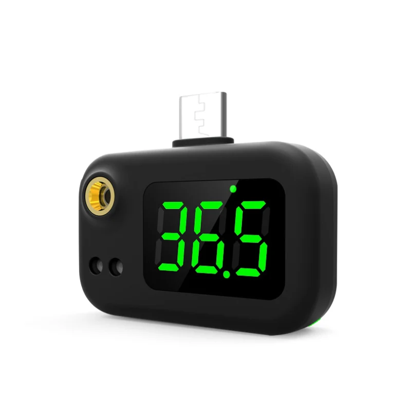 

Mini Digital Indoor Smart USB Intelligent Thermometer Portable Mini Cell Phone Thermometer Non-contact Type Infrared USB
