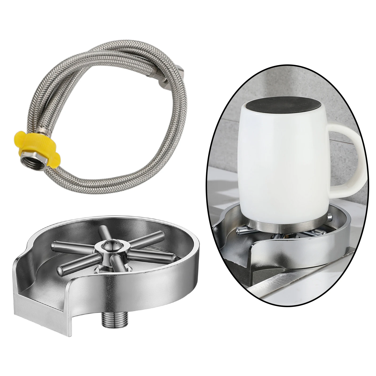 Ополаскиватель для стеклянных стаканчиков высокого давления кухонных раковин