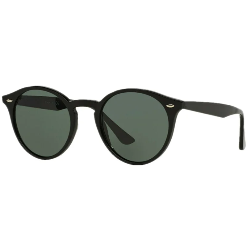 

Hot Unisex Retro-Vintage2 180 Round Acetates Sunglasses UV400 51-20-150 Imported Pure-Plank for Pescription Goggles Accustomized