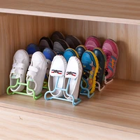 6pcsset multi function children kids shoes hanging rack stand shelf drying shoes hanger rack organizer space saver floor type