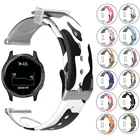 Ремешок силиконовый с принтом для Garmin Vila 2 GarminMove 3, милый браслет для наручных часов GarminActive Vivoactive 4, 20 мм 22 мм