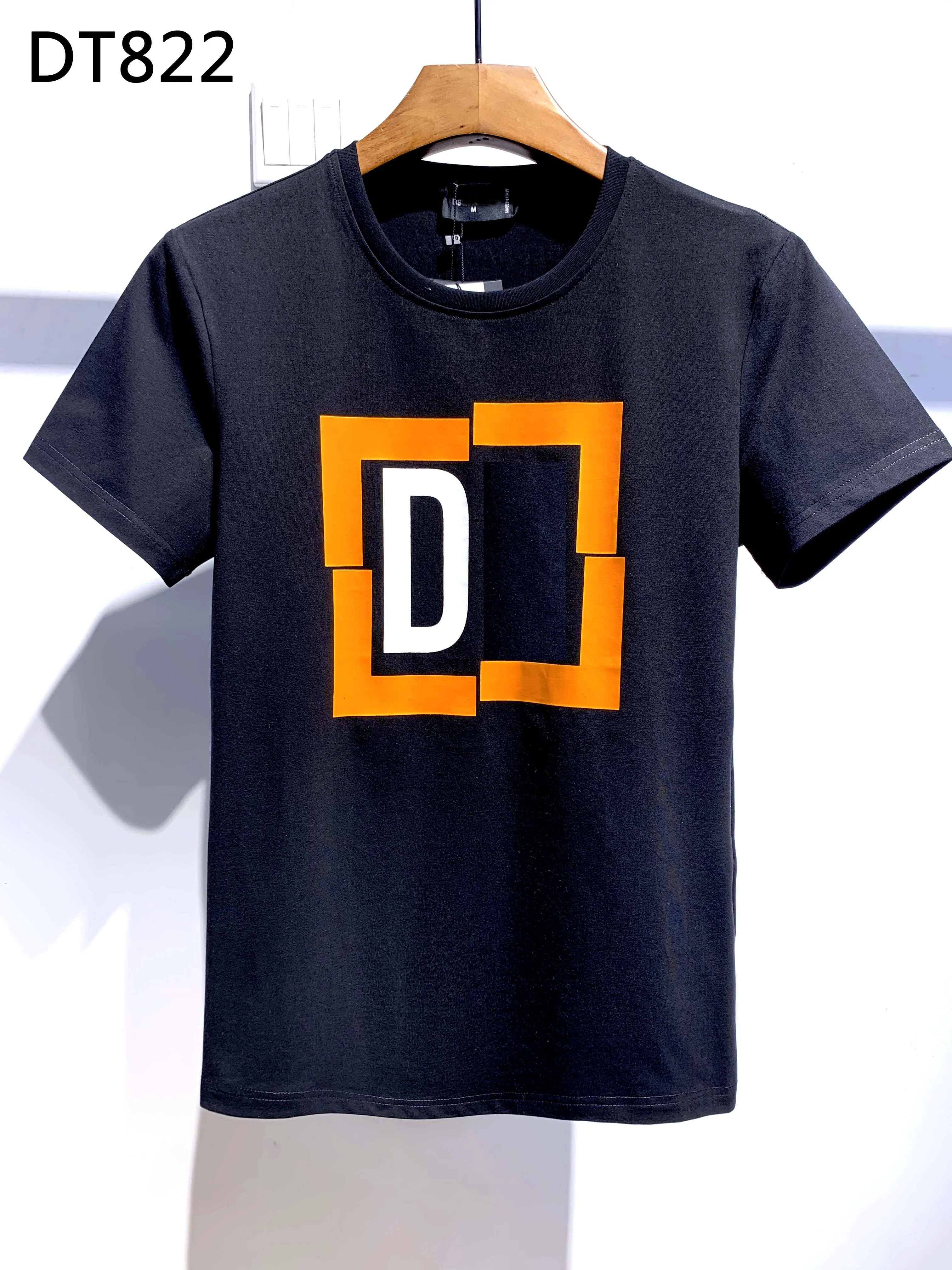 Новая футболка DSENQI с принтом кленовых листьев Повседневная летняя модная крутая