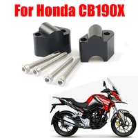 motorcycle handlebar riser up backs moves bracket kit handle bar riser mount clamp for honda cb190x cb 190x