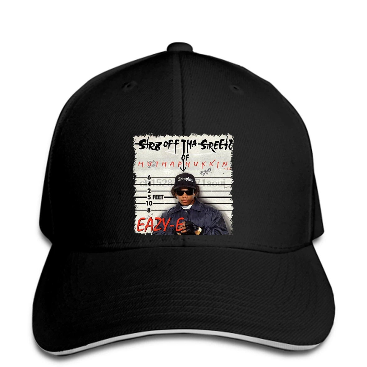 Бейсбольная кепка Eazy E прямо с улиц Compton album|Мужские бейсболки| |