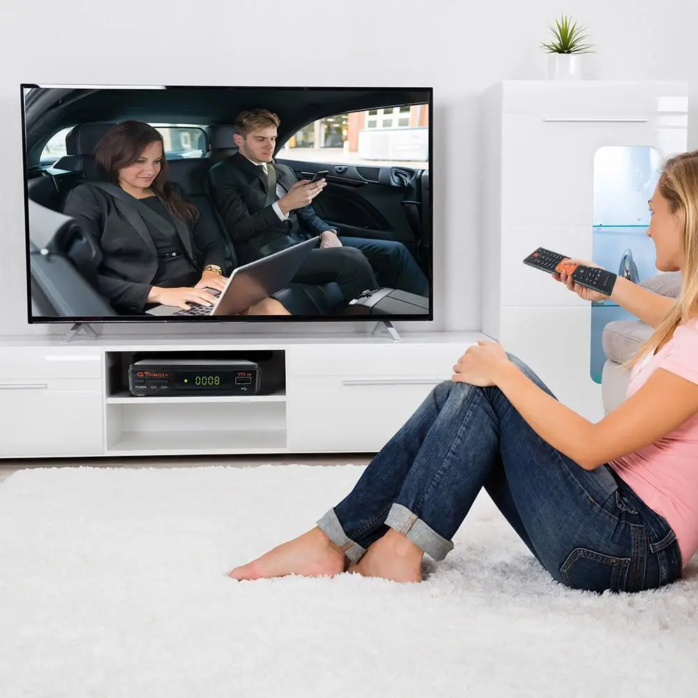 Беспроводной спутниковый приемник цифровая коробка Freesat/Gt медиа V7S HD fta dvb S2, V7HD набор обновления-top box