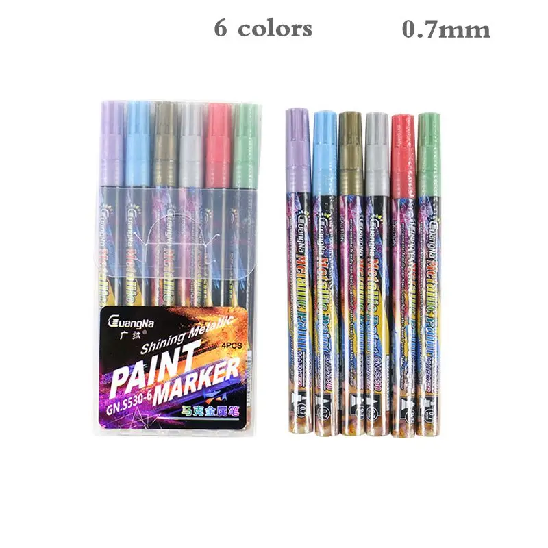 

Kissbuty масляные маркеры 6/12/18/24 цветов 0,7 мм