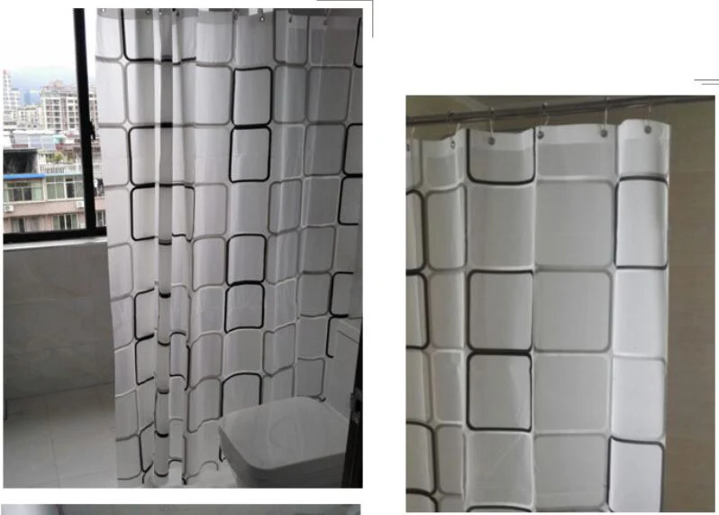 180 (Ш) * 220 (В) см Водонепроницаемая душевая занавеска для ванной комнаты