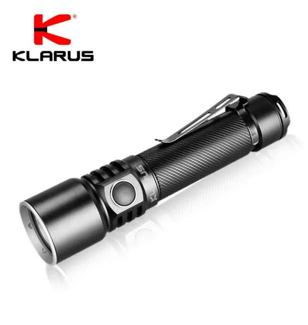 Klarus ST15R светодиодный фонарик CREE XP-L HD V6 1200 Люмен USB Перезаряжаемый с батареей 18650