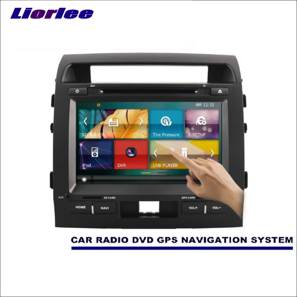 Для Toyota Land Cruiser 200 Roraima 2007 2015 автомобильное радио CD DVD плеер усилитель HD ТВ экран GPS