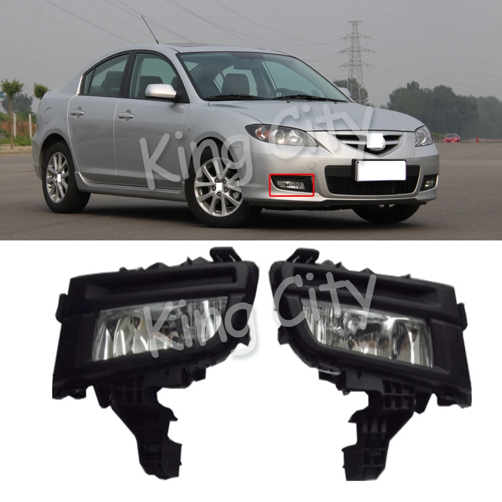CAPQX для Mazda 3 M3 2007 2008 2009 2010 передний бампер противотуманный светильник, противотуманный светильник, сменный ходовой фонарь, противотуманная фара для вождения