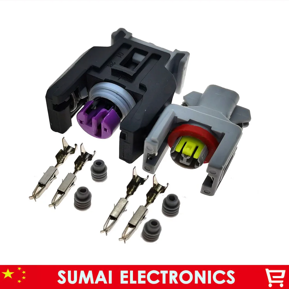 2Pin 1743486 3 13816706 Авто сопло распылителя топлива/масло Форсунки Разъем с штифтом и