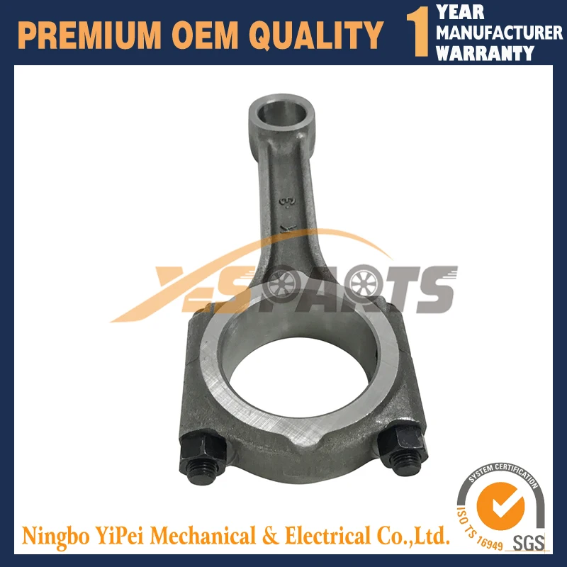 4 шт. Новый шатун для Mitsubishi S3L S4L Tracotrs T233 T273 31A19-10024