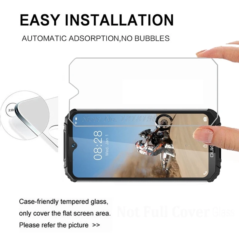 HD прозрачное закаленное стекло 9H для Oukitel WP6 мобильный телефон защитная пленка