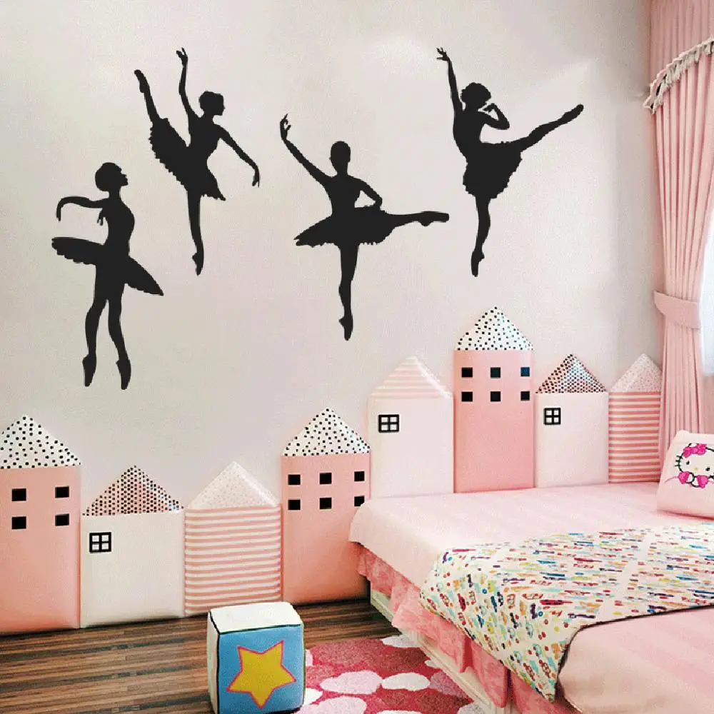 Творческий балетные костюмы для девочек наклейки на стену детская комната