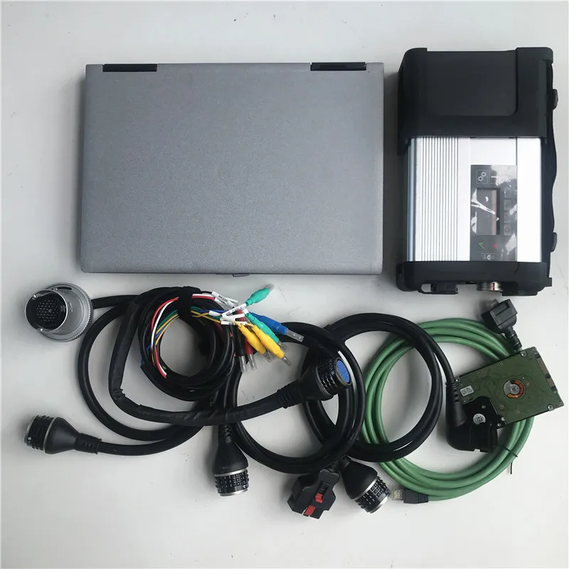 

2022.06V MB Star C5 software HDD installed well in Laptop D630 with SD Connect Compact 5 auto scanner diagnostic tool all ready
