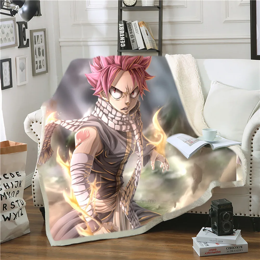 

Goblin Tail Animation 3D Printed Blanket For Kids Cartoon Microfiber Plush Sherpa Throw Blanket On The Bed Sofa Boys Bedding