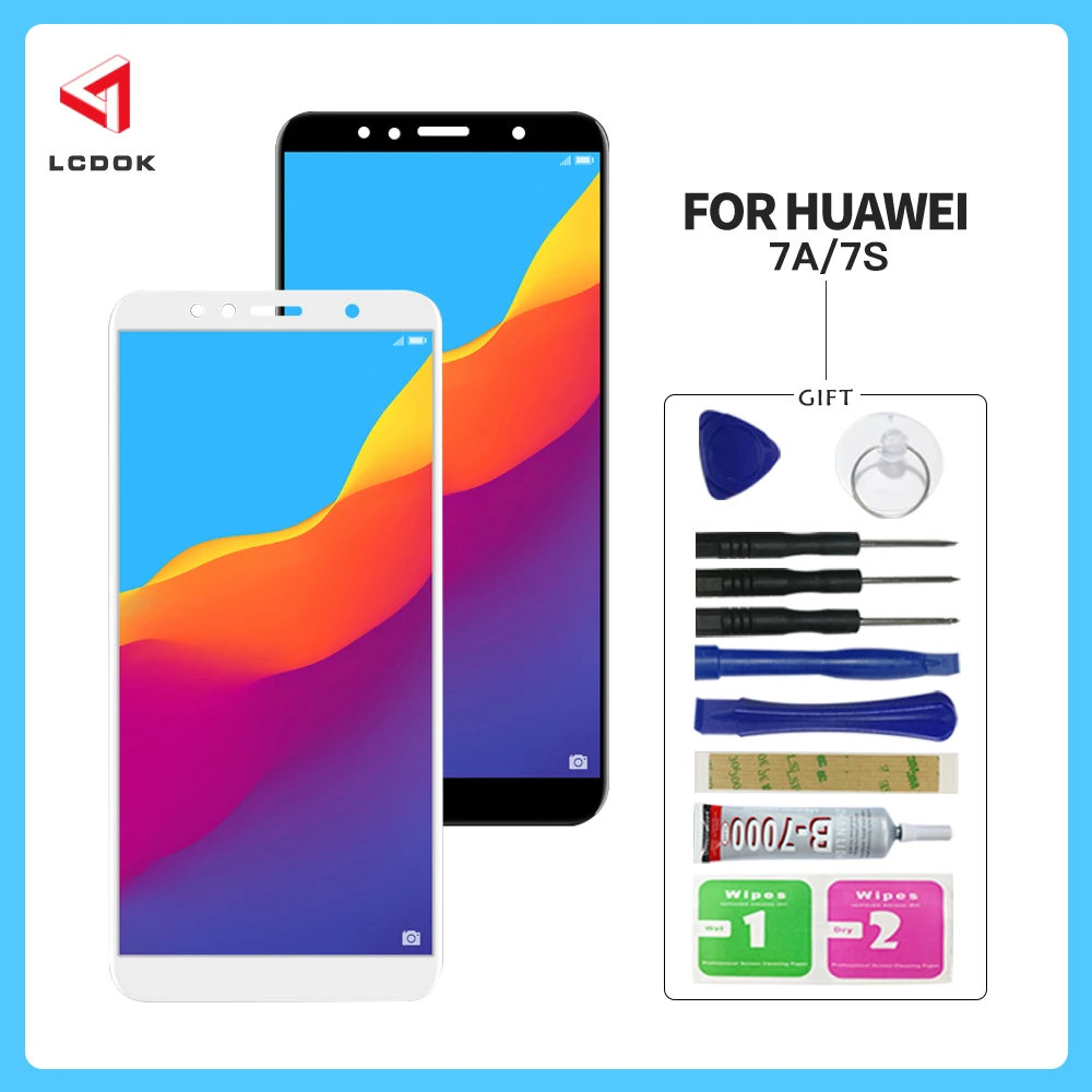 Для huawei Honor 7A/Honor 7A pro aum l29/Honor 7C ЖК дисплей с сенсорным экраном дигитайзер сборка