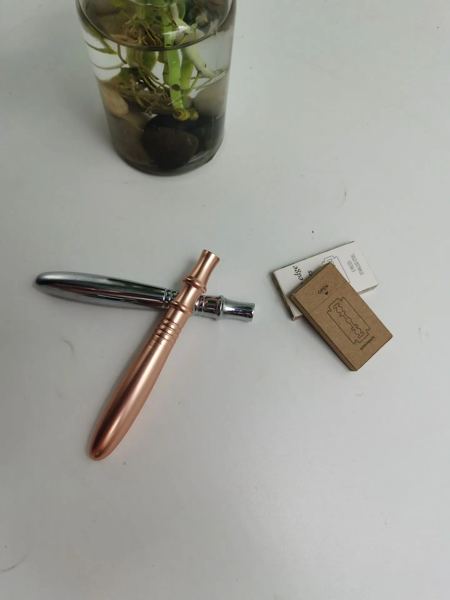 Бритва lemonski для мужчин безопасная бритвенная ручка металлическая безопасное