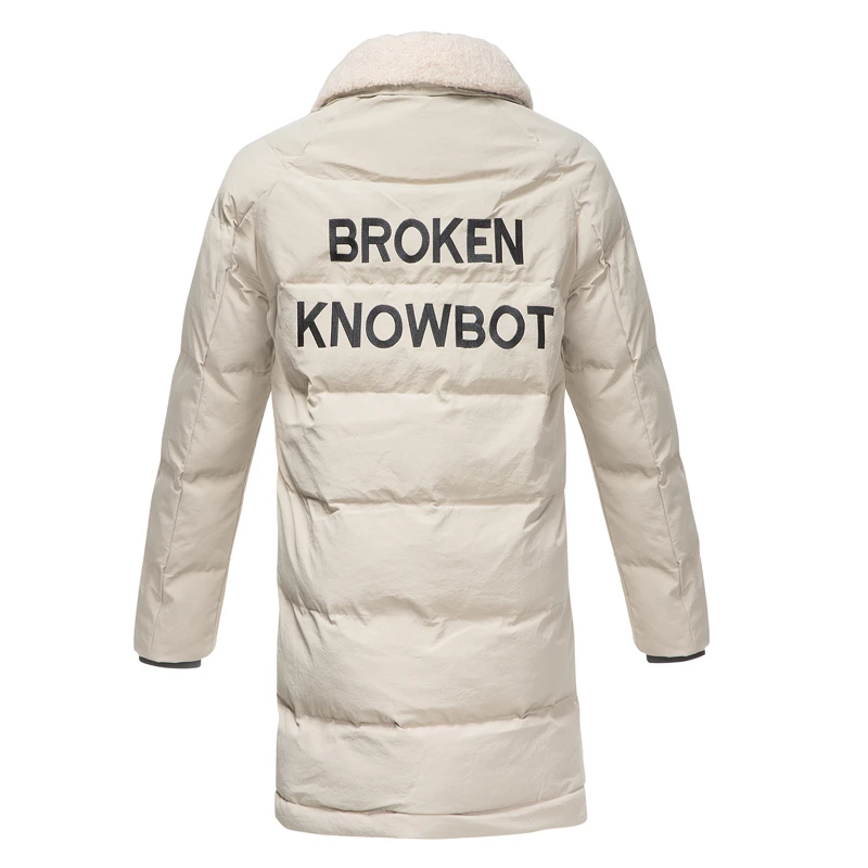 Длинная парка с меховым воротником Мужская винтажная куртка мужская Chaqueta Hombre