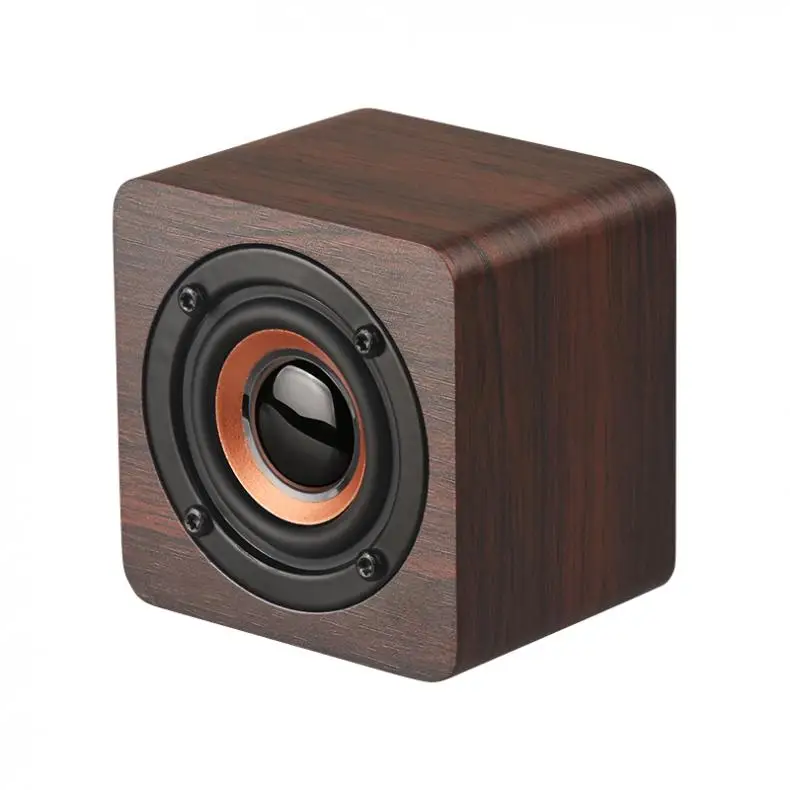 Universal Portable Durable Woodeniness Mini Wireless 4.2 Bluetooth Speaker with Large Battery for Smartphone / PC wholesale|Портативные