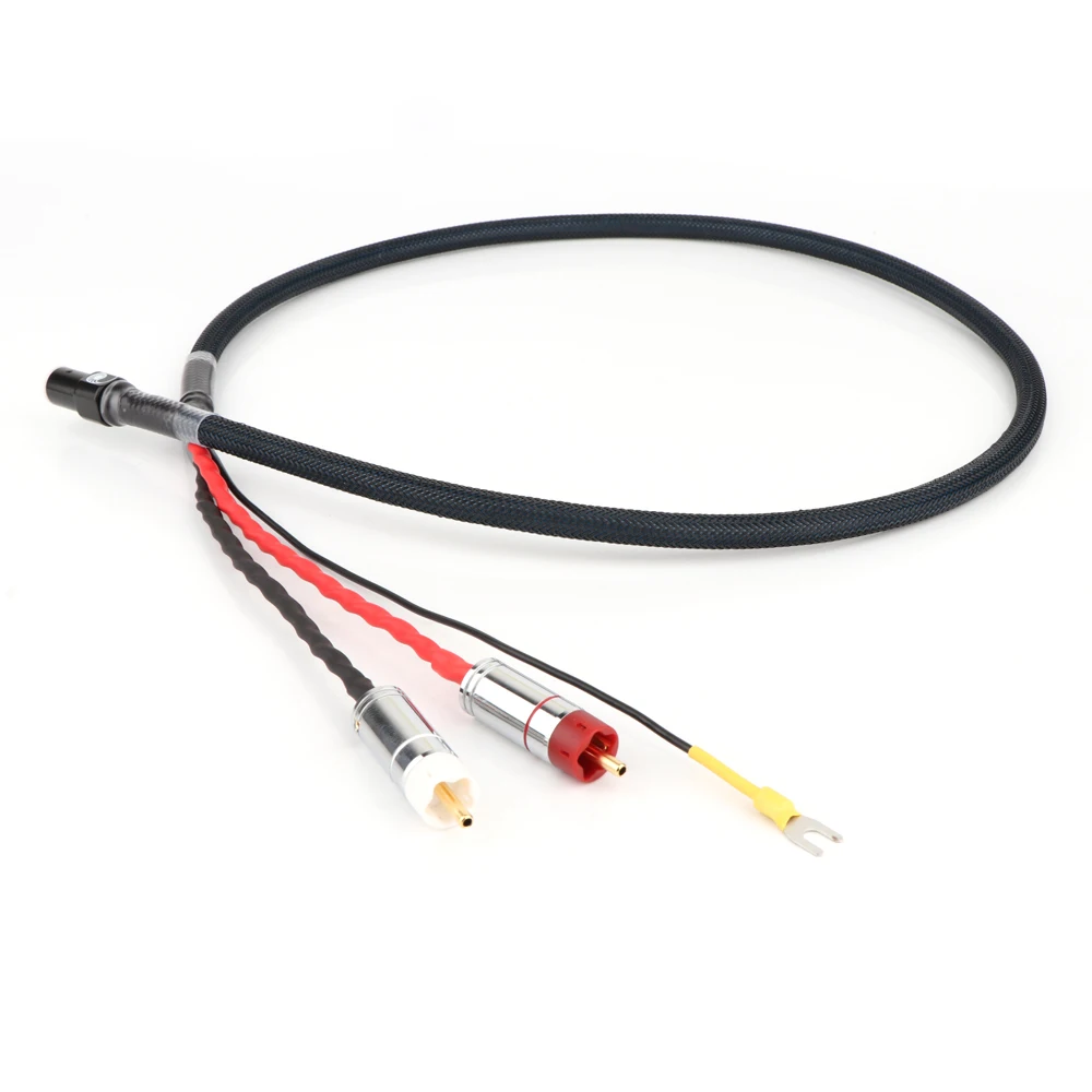 X5523 сердечник из чистой меди с покрытием OFC серебряный щит RCA Cardas5 pin DIN XLR U spade plug