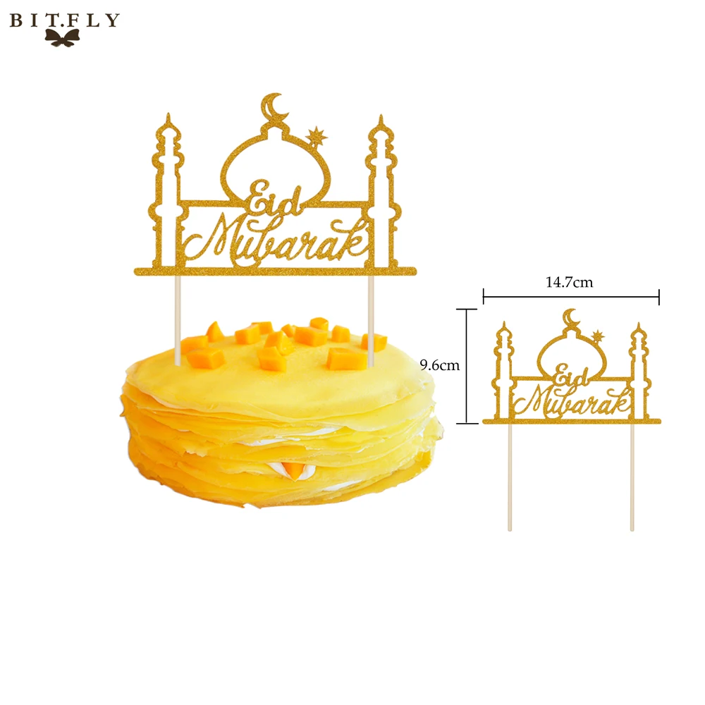 Eid Mubarak karem украшения золотые буквы воздушный шар бандаж баннер конфета Рамадан