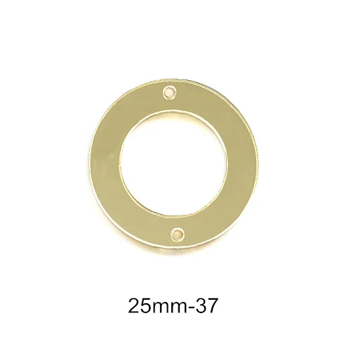 25mm-P37 50 шт. акриловое зеркало пришивные стразы акриловые Пришивные зеркала нерегулярные шампанское пришивные камни аксессуары для платья F0021 - Цвет: 25mm-P37