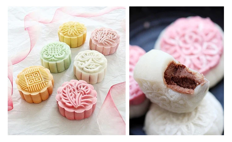 1 шт. деревянная форма для выпечки Mooncake формы для печенья 3D цветок помадка инструменты Mooncake, Mooncake украшения кухонные аксессуары