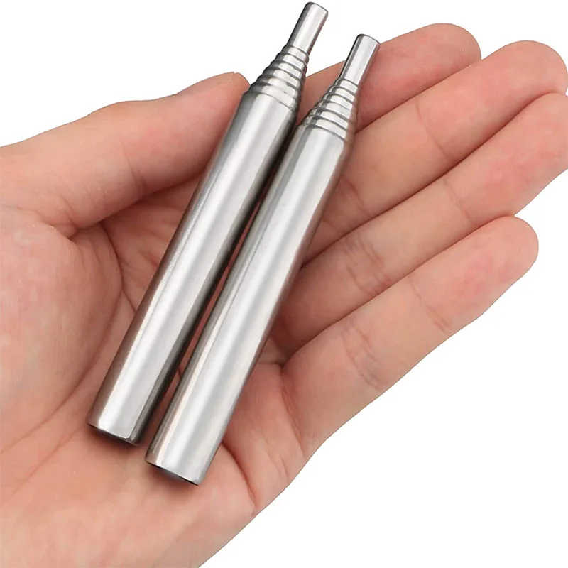 

Outdoor Camping Blow Fire Tube Collapsible Stainless Steel Blowpipe Campfire Fire Tool Camping Cooking Equipment Blow Fire Stick