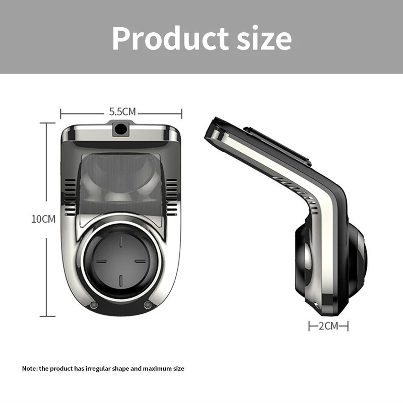 Автомобильный мини-видеорегистратор Full HD 1080P ADAS USB видеорегистратор