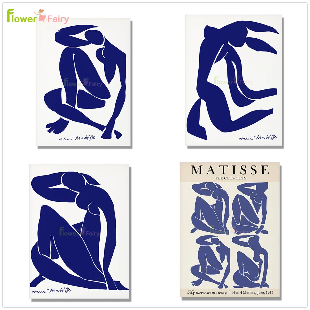 

Abstract Picasso Matisse Girl Body Wall Art Canvas Painting Posters Prints Nordic Poster Wall Pictures For Living Room Unframed