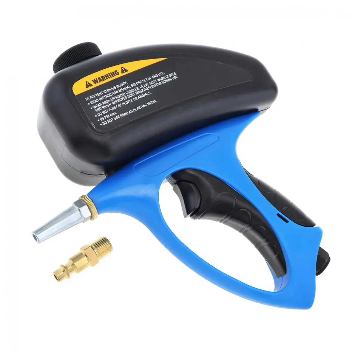 Pneumatic Sandblasting Gun Antirust Blasting Device Portable Large Capacity with Conversion Head | Инструменты