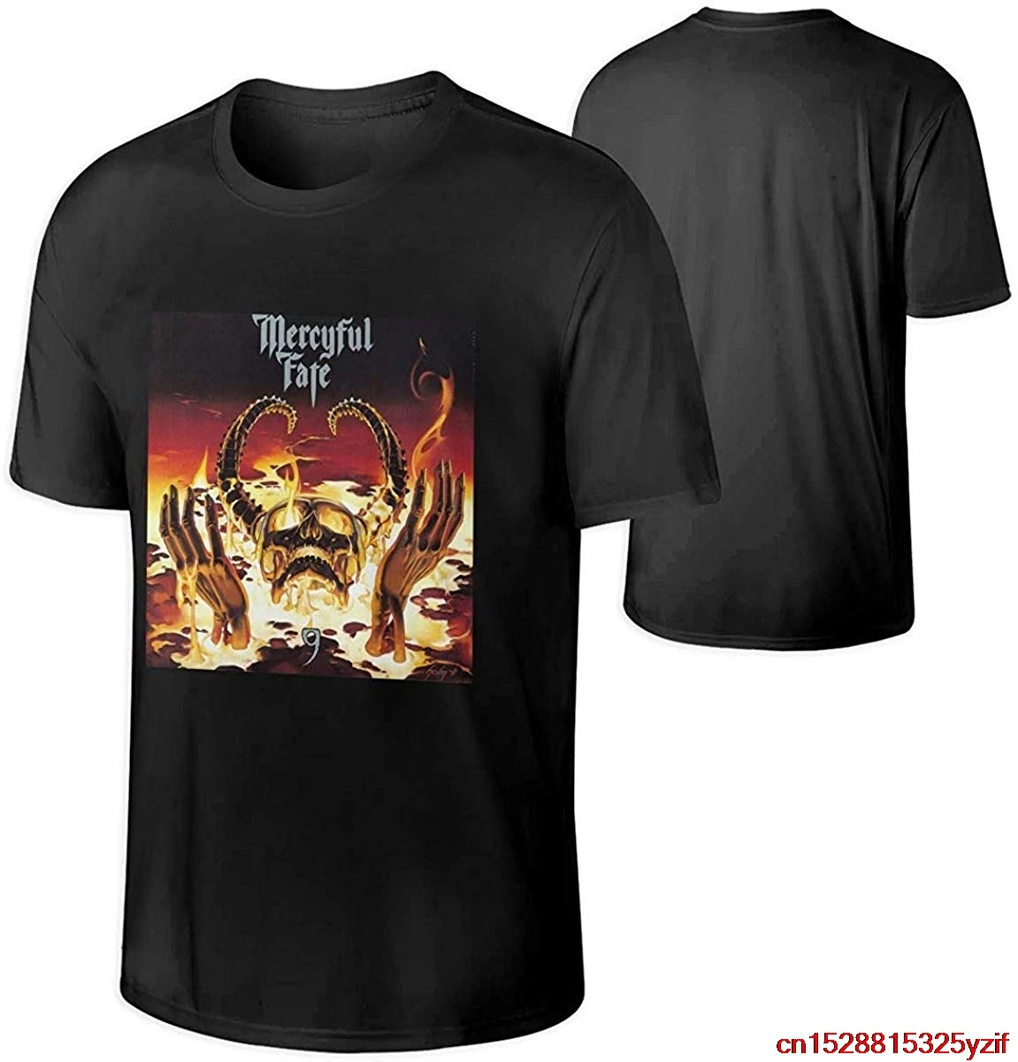 Mercyful Fate классические мужские топы футболки с коротким рукавом черные унисекс