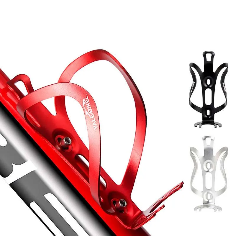 

Цельный держатель для велосипедной бутылки, из алюминиевого сплава, для горного велосипеда, аксессуары для верховой езды, держатель для ста...