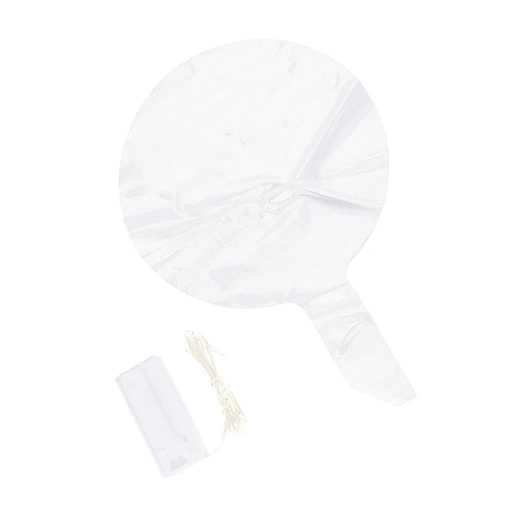 Large LED Round Clear Bubble Transparent Light Up Party Bobo Balloons 18'' | Дом и сад