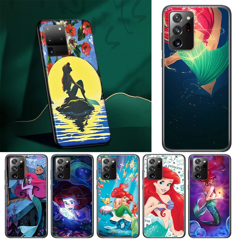 

Animation The Little Mermaid For Samsung F22 F32 F42 F52 M12 M62 M1 M02 M60S M31 M40 Note 20 10 8 9 Pro Plus Ultra Phone Case