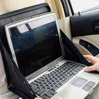 1pc foldable car laptop desk computer stand car seat food drink holder rack