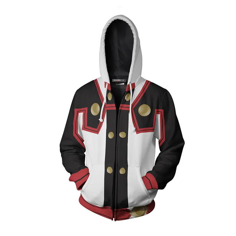Zipper Coat 6 Аниме Sword Art Online SAO Толстовка Кирито киригая Kazuto Yuuki Asuna принт Повседневная Толстовка тонкие толстовки пальто на молнии - Цвет: Zipper Coat 6