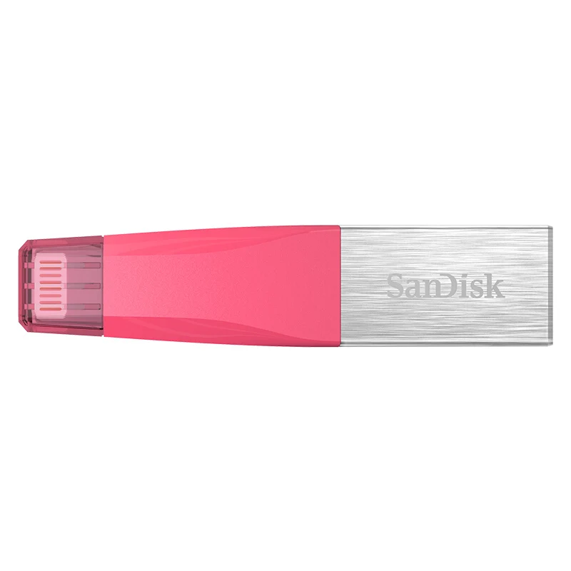 USB 3.0 OTG флеш накопитель iXPAND Sandisk 32 Гб 64 с разъемом Lightning на металлический 3 0 U диск