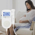 2,0 МГц пренатальный эмбриональный допплер Детские сердцебиение монитор сердечного ритма детектор сонар Doppler для беременных Для женщин отсутствие радиации