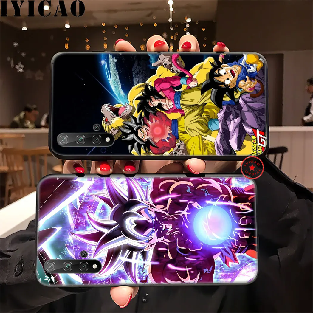 Силиконовый мягкий чехол Dragon Ball SSJ Goku для Honor View 20 8C 8X8 9 10 Lite 6A 7C 7X 7A 9X20 Pro Note |