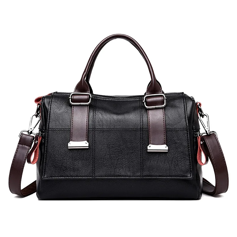 

Wholesale bag women's bag autumn and winter 2021 new soft leather texture one shoulder slung lady's bag retro handbag