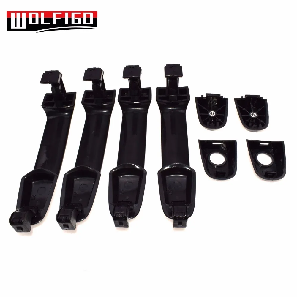 WOLFIGO для TOYOTA Corolla Matrix 03 08 Scion наружная дверная ручка Передняя Левая Правая гладкая