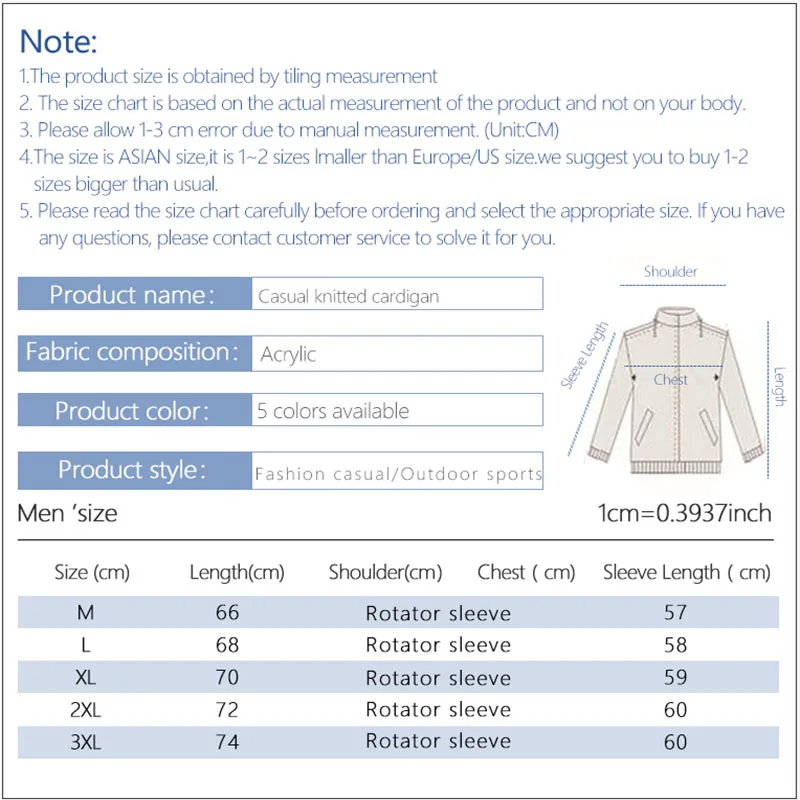 

Autumn Winter Men's Button Knitted Cardigan Acrylic Round Neck Tops Solid Color Oversized Cardigans Twisted Loose Korean Clothes