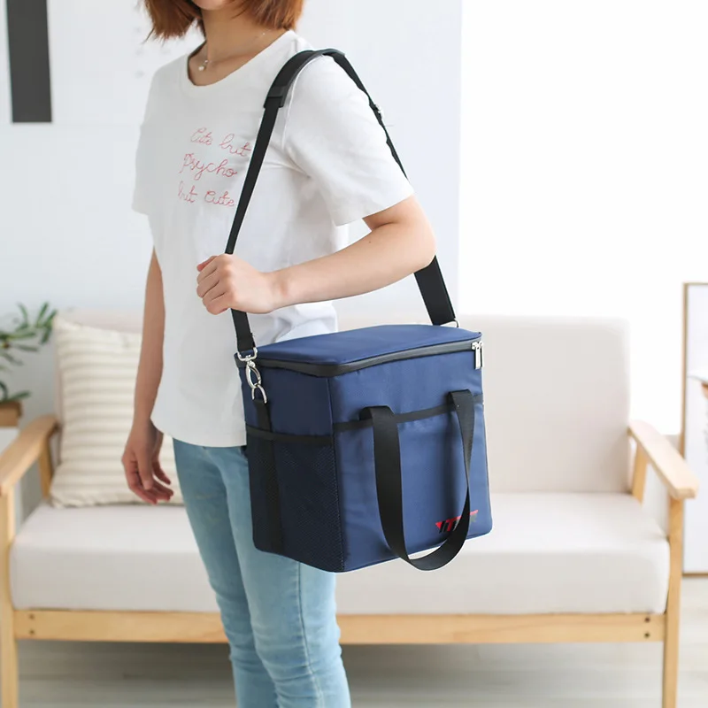 

Outdoor ice pack waterproof liner Oxford cloth picnic pack 18L large capacity