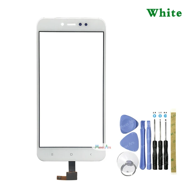 White Have Tool AAA для Xiaomi Redmi Примечание 5A Prime 5,5 дюймов сенсорный экран дигитайзер сенсор внешняя стеклянная панель объектива Черный Белый Золотой - Цвет: White Have Tool