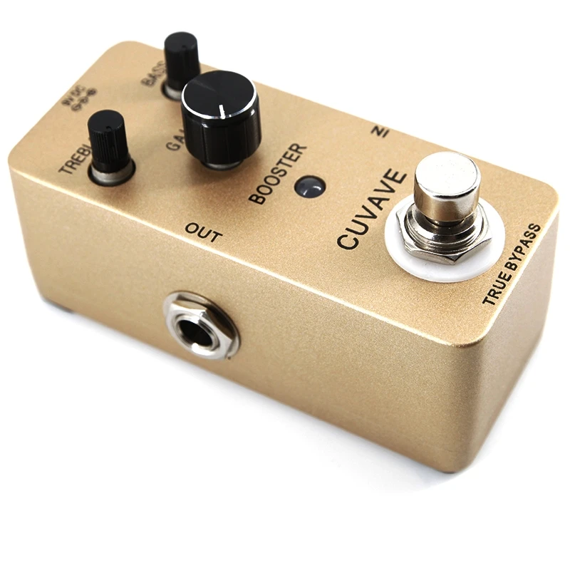 Cuvave Pure Booster 2-полосная Гитара с эквалайзером педаль эффектов True Bypass полностью
