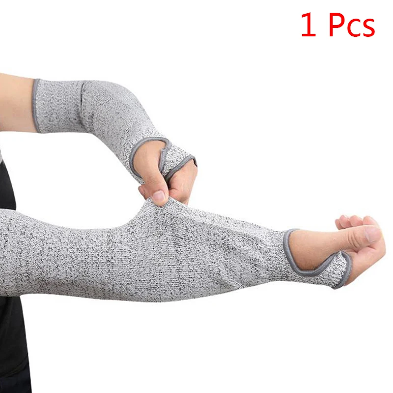 

1 Pcs Outdoor Work Safety Arm Guard Sleeve Anti-cutting Protective Cut-resistant Arm Sleeve