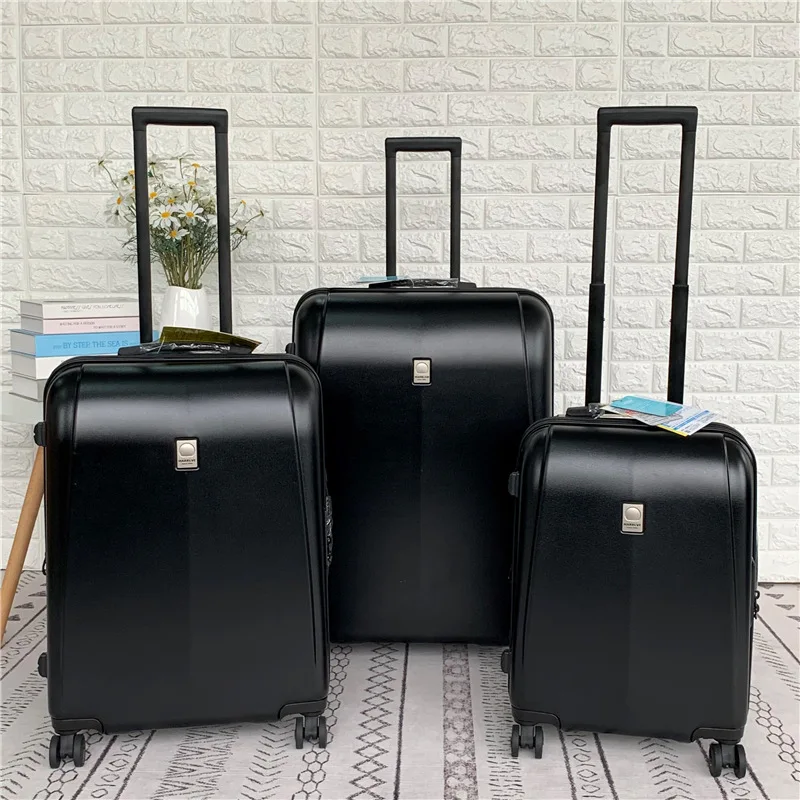 Новый Модный Дорожный чемодан на колесиках высококачественный набор для багажа