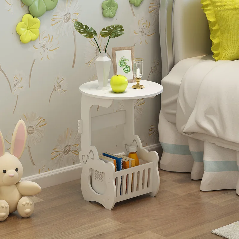 Боковые столы мебель чайный столик деревянное оформление маленький круглый